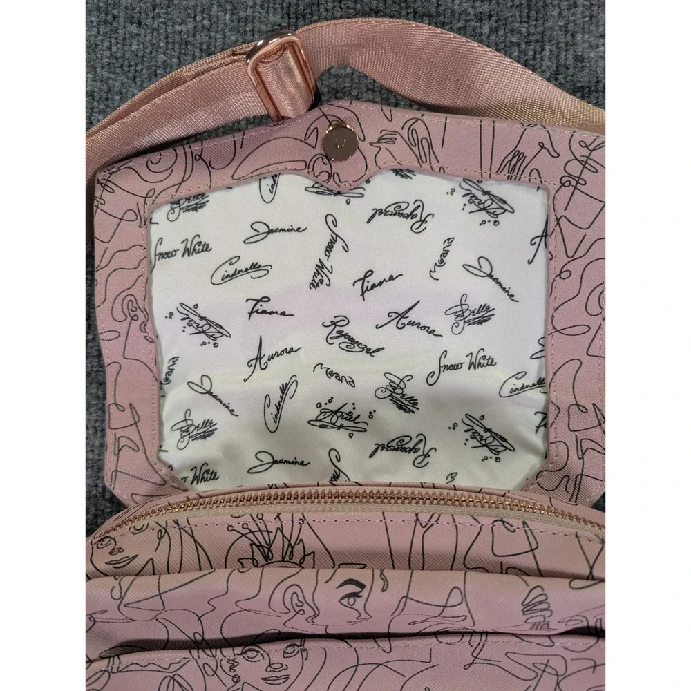 Freshly Picked Disney Baby Park Pack Pink Princess Line Art Waist Bag Belt Bag